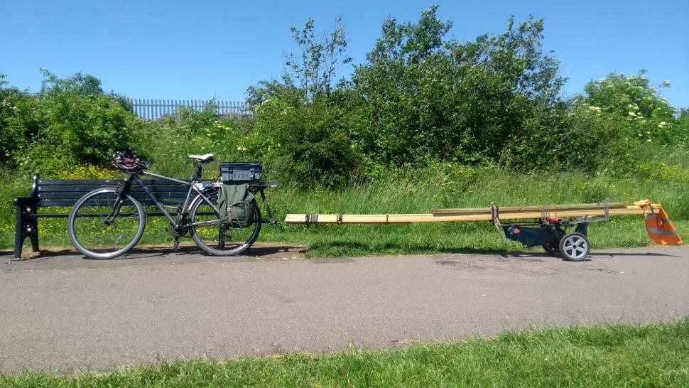 Trenux cheap bike trailer